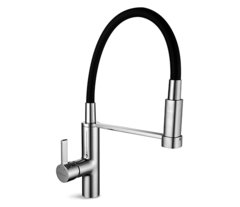 10317 PIAZZA MONOCOMANDO COCINA C/FLEXIBLE Y ROCIADOR EXTRAIBLE KITCHEN PRO