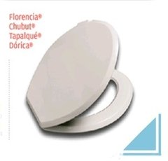 Tapa Asiento Inodoro Blanca Ariel Mod.421 Florencia