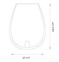 Tapa Asiento Inodoro Ariel Mod406 Pilar Blanco - comprar online