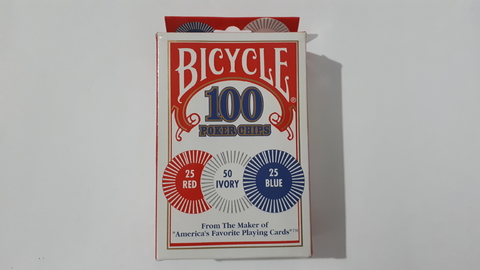 Fichas de Poker Bicycle 100 piezas