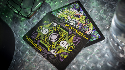 Baraja Bicycle Stained Glass Behemoth Playing Cards
