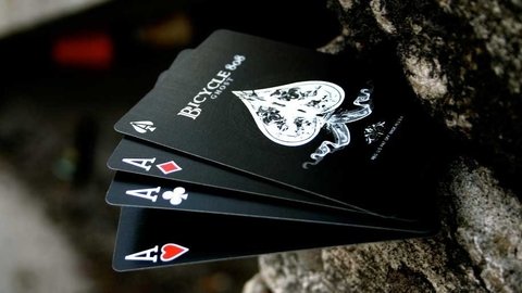 Baraja Bicycle Black Ghost Playing Cards Ellusionist