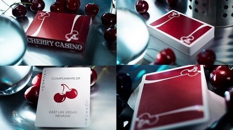 Baraja Cherry Casino Reno Red Playing Cards Roja