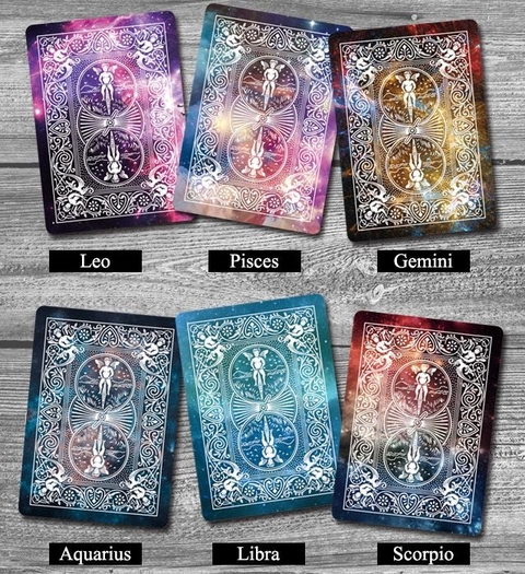 Baraja Bicycle Constellation Playing Cards Zodiaco