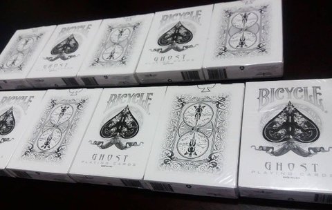 Baraja Bicycle Ghost Playing Cards Ellusionist