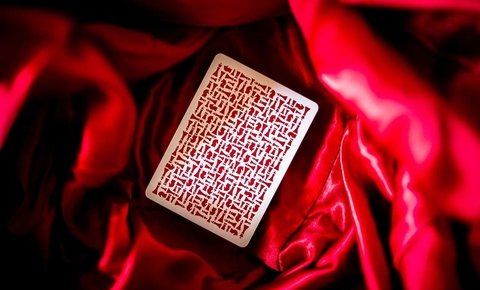 Baraja Red Knights Playing Cards Ramsay Madison de Ellusionist