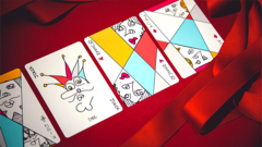 Baraja Red Stripe Playing Cards - Akhitoy