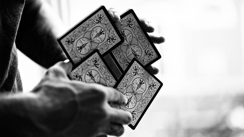 Baraja Bicycle Black Tiger Playing Cards Ellusionist