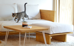 Sillón WUNJO 2 cuerpos + CAMASTRO movible + FUNDA extra de Tusor - tienda online