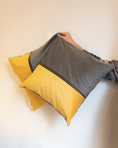 Imagen de ALMOHADONES PATCHWORK c/cierre x unidad