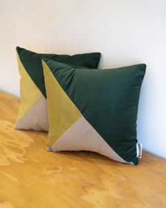 ALMOHADONES PATCHWORK triángulos x unidad - comprar online