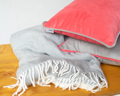 Pack 2 Almohadones 40x40 + Manta - comprar online