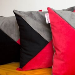 ALMOHADONES PATCHWORK triángulos x unidad - tienda online