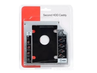 Caddy adaptador segundo disco duro HDD