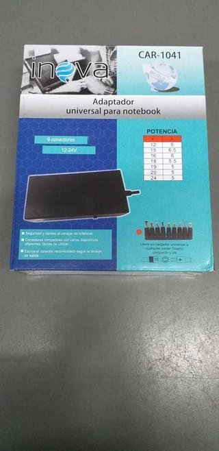 CARGADOR UNIVERSA PARA NOTEBOOK INOVA