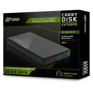 Carry disk externo Noga UB 2.5 SATA - comprar online