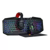 Combo Gamer 4 en 1 Noga NKB-403 en internet