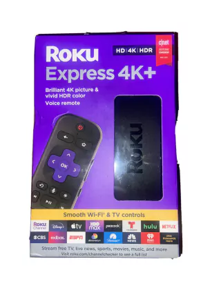 Reproductor streaming Roku Express 4k+