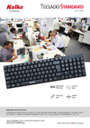 Teclado Kolke usb KET-1413 - comprar online
