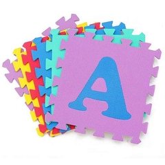 Piso Goma Eva Love 865 Bebe 13 Piezas Letras Tienda Love