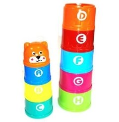 12 Torres Para Apilar X9 Love 7460 Juguete Bebe Tienda Love