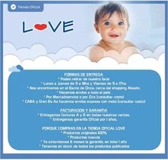Set Coche Cuna Silla Comer Para Muñecas Cochecito Love 4981 - comprar online