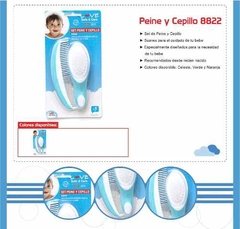 Set De Peine Y Cepillo Love 8822 Cuidado Bebe Tienda Love - comprar online