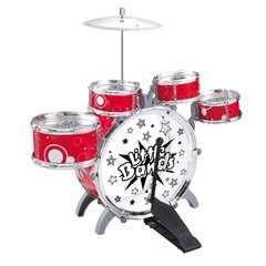 Set Bateria De Juguete 5 Cuerpos Platillo Love 7381 Banquito - comprar online