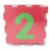 Piso Goma Eva Bebe Love 10 Piezas Animales Numeros Formas