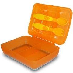 Set Plato Para Viaje Y Cubiertos Bebe Love 9122f Tienda Love