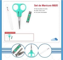 Set De Tijera Alicate Lima Love 8820 Uñas Bebe Tiendalove en internet
