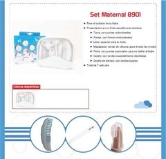 Set De Cuidados Bebe X7 Love 8901 Tijera Alicate Peine Lima en internet