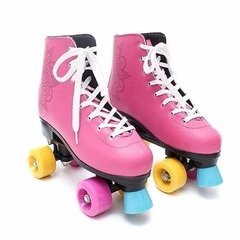 Patines Artistico 4 Ruedas Love 9550 Color Rosa Tienda Love - comprar online
