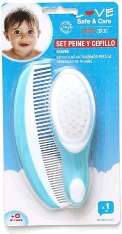 Set De Peine Y Cepillo Love 8822 Cuidado Bebe Tienda Love