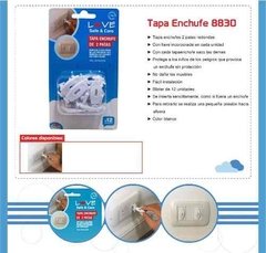 Tapa Enchufe Love 8830 Seguridad Bebe 2 Patas X12 Tiendalove - LOVE