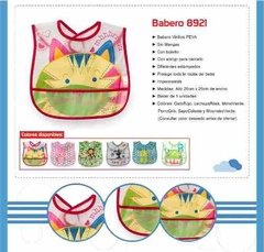Babero Vinilico Sin Mangas Bolsillo Love 8921 Tiendalove en internet