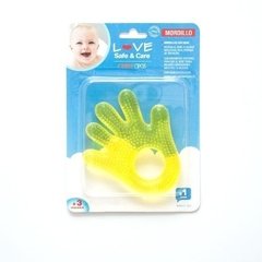 Mordillo Bebe Refrigerante Frio Pie O Mano Love 9022