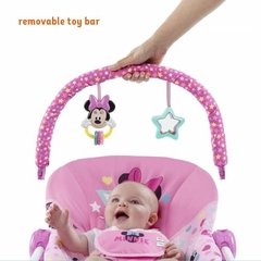 Imagen de Mecedora Vibradora Bebe Disney Minnie Bright Starts 11520