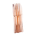 Cuchillo rose gold plastico x12 - comprar online