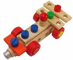 Juguete didáctico de madera para armar classic 6 en 1 formula1 Krecos