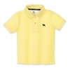 Camisa polo infantil amarela - comprar online