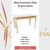 MESA DE PINO PATA PROVENZAL (varias medidas) - comprar online