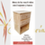 MESA LUZ MACHIMBRE CON BOTINERO - comprar online