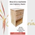 MESA LUZ MACHIMBRE CON BOTINERO - comprar online