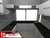 Cocina en melamina con tiradores de perfiles tipo "C", combinación con vidrios. Cod. AM130 - comprar online