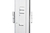 Imagen de Puerta con reja 1-4 vidrio LINEA TITANIUM PLUS
