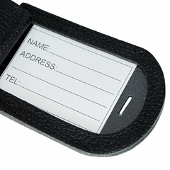 TAG DE MALA ATLANTA - PRETO E PRATA - comprar online