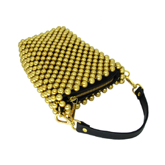 Bolsa Veneza Pérola - Dourada na internet
