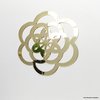 Espelho Decorativo Mandala De Rosa Dourada 80 Cm X 80 Cm - comprar online