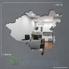 Espelho Decorativo Mapa da China Grande - comprar online